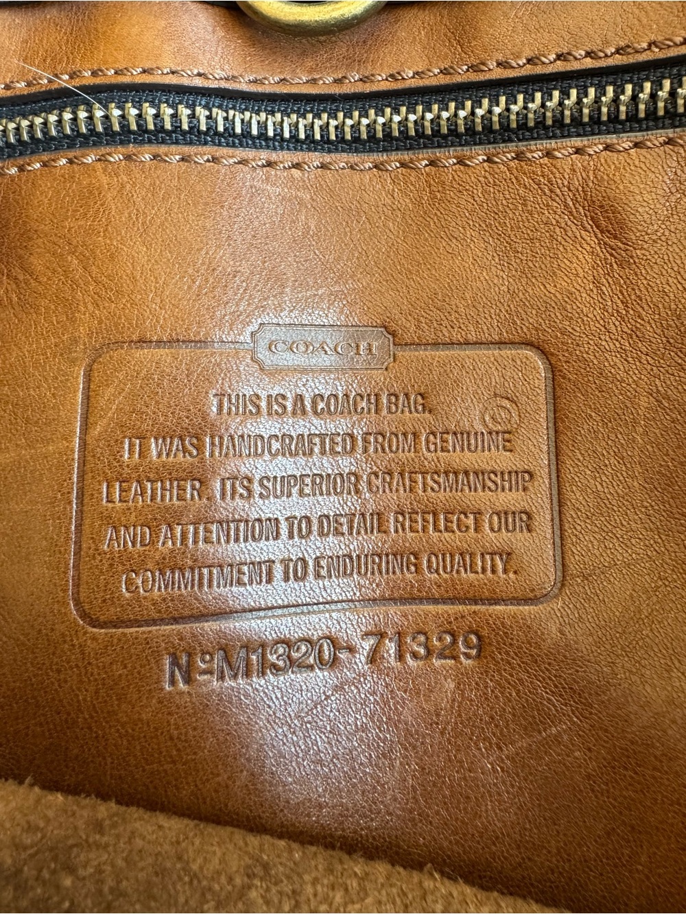 Rare Vintage Coach Tote 71329 - Picture 5 of 12
